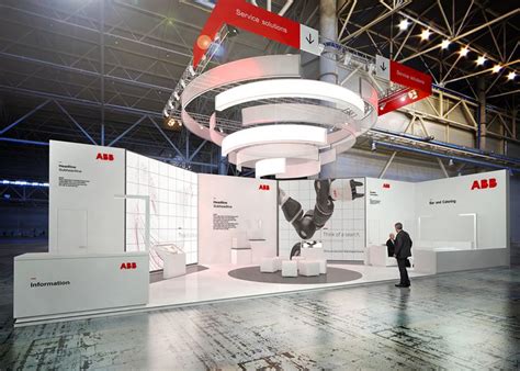 Abb On Behance Exhibition Stand Design Exhibition Booth Design