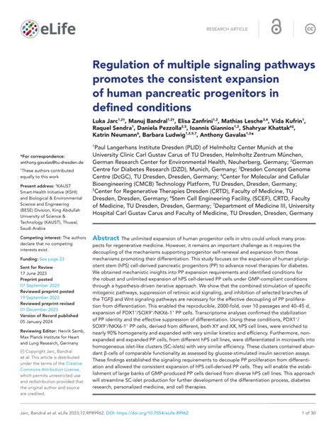 PDF Regulation Of Multiple Signaling Pathways Promotes The Consistent