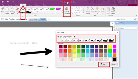 Bold Shapes In Onenote Microsoft Community