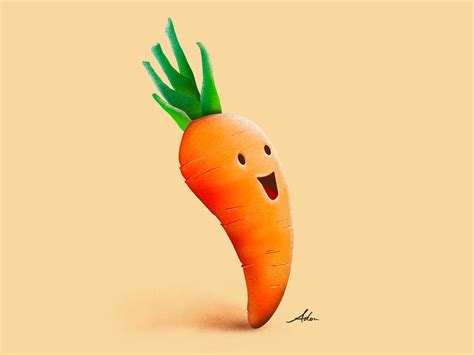 Artstation Carrot Procreate Drawing 紅蘿蔔繪畫 入门基础教程