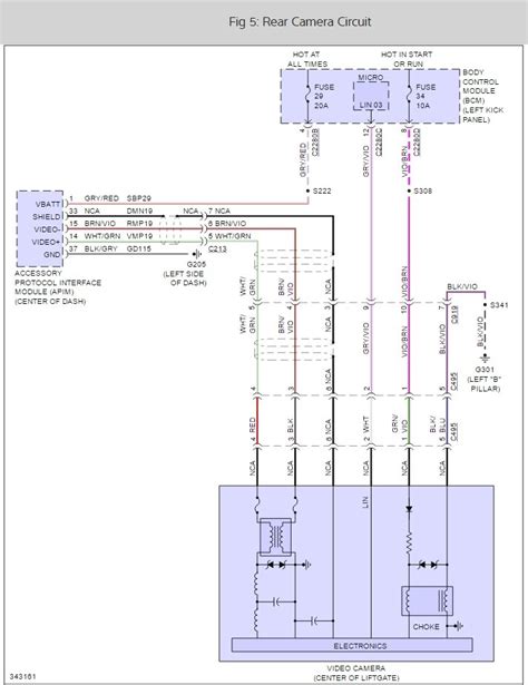 Ford Tailgate Camera Wiring Diagram Hot Sex Picture