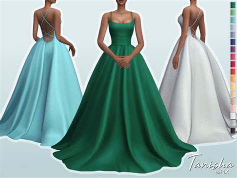 Sifixs Tanisha Dress Sims 4 Cc Custom Content Ts4cc Clothing