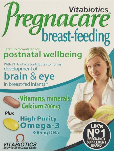 Amazon Vitabiotics Pregnacare Breastfeeding 56 Tabs 25 Caps