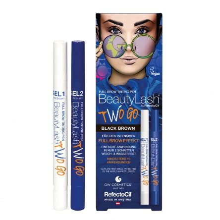 RefectoCil BeautyLash Brow Tinting Pen Black Brown Alveolashop