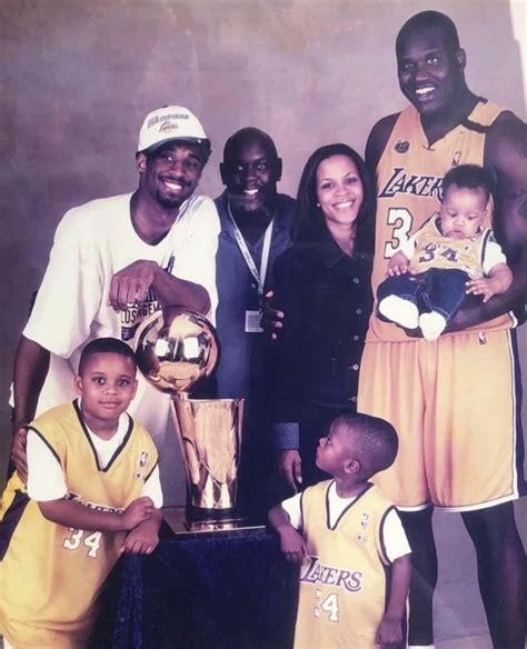 Kobe, Shaq and Shaq’s Family | Kobe bryant pictures, Kobe bryant nba ...