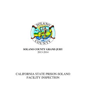 Fillable Online Solano Courts Ca California State Prison Solano