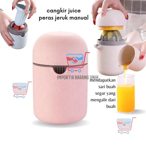 Jual IMB D310 CANGKIR JERUK PERAS CANGKIR JUICER MANUAL PORTABLE