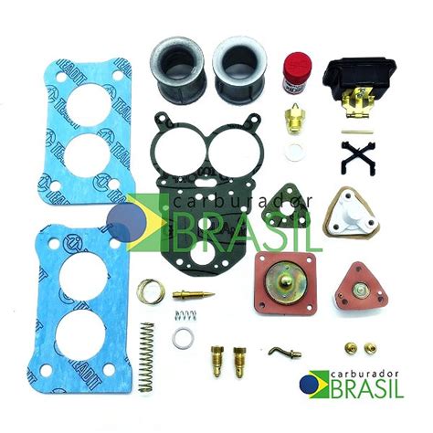 Kit De Reparos Para Carburador Solex H Seie Ford Corcel Belina Del