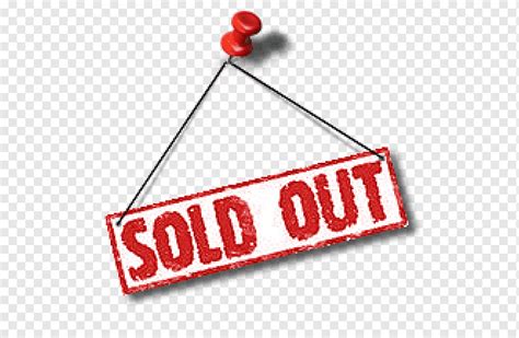 Sales Ticket Sold Out Text Retail Logo Png Pngwing