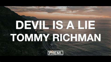 Tommy Richman DEVIL IS A LIE Lyrics YouTube