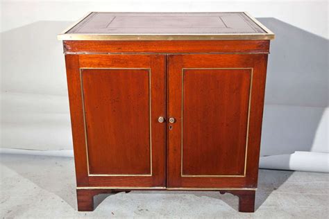 Antique Mahogany Campaign Desk For Sale At 1stdibs