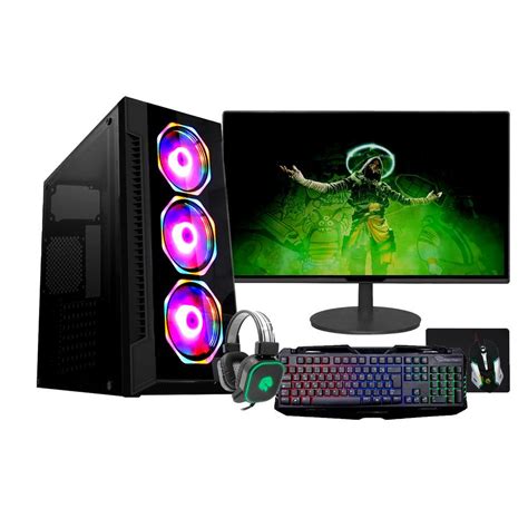 Pc Gamer Completo Monitor 19 Kit Gamer KaBuM