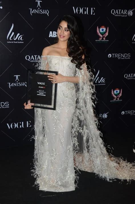 Janhvi Kapoor Dazzles In Ralph And Russo Gown At Vogue Beauty Awards