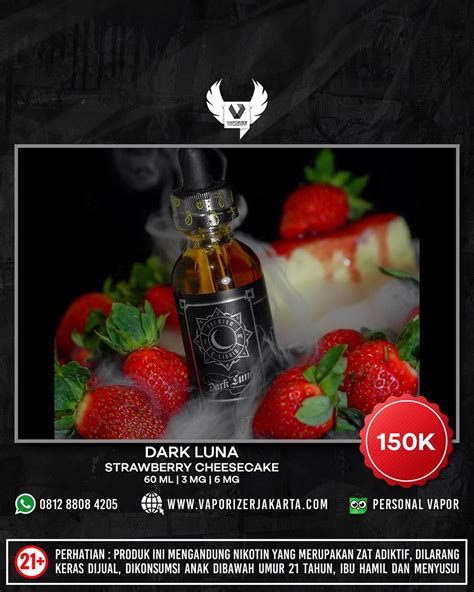 Jual DARK LUNA STRAWBERRY CHEESECAKE Vape Harga Murah Jakarta