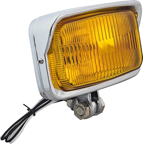 Amazon Fatecim Vintage Motorcycle Square Headlight Retro Head