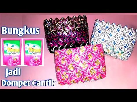 Cara Membuat Tas Dompet Bungkus Deterjen Zig Zag Part Youtube