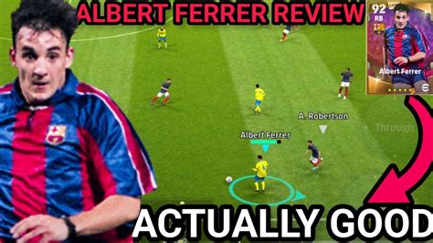 Rated Legendary Albert Ferrer Will Improve Your Team Review