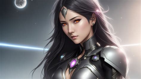 Future Girl Fantasy Armor Art Digital Art Fantasy