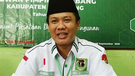 Dukung Mansur Hidayat Di Pilkada 2024 PPP Pemalang Tak Buka