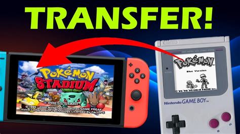 Game Boy Features WILL Work In Pokemon Stadium For Switch YouTube