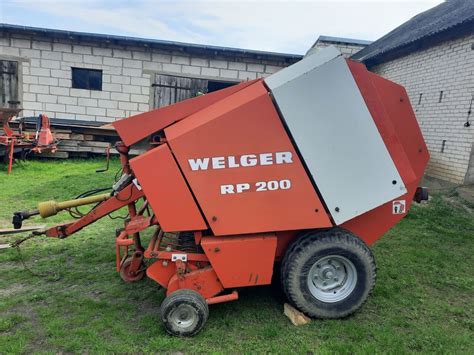 Lely Welger RP 200 Round Baler For Sale Poland Licytacja Na Portalu