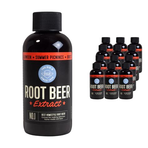 Hires Big H Root Beer Extract Root Beer Soda And Dessert Syrup 4 Fl