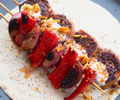 Bacon-Wrapped Ground Beef Skewers (Kebabs) - Chef's Pencil