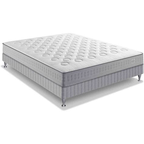 SIMMONS Ensemble Matelas 140x190 Sommier Ressort ensachés 23 cm