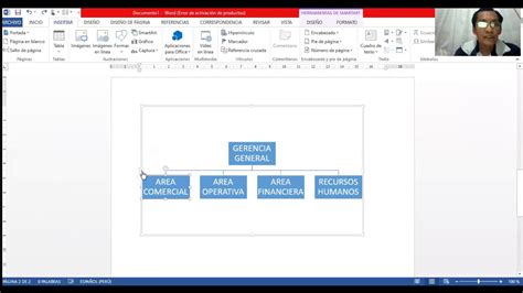 WORD AVANZADO ELABORAR ORGANIGRAMA CON SMART ART YouTube