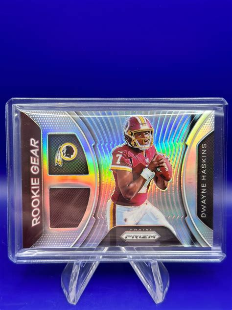 Panini Prizm Rookie Gear Jersey Patch Prizm Rg Dh Dwayne Haskins