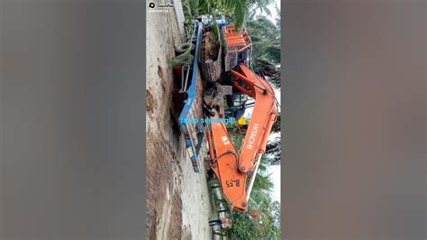 Excavator Hitachi Naik Trado Youtube