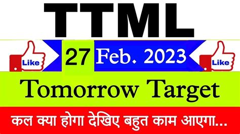 Ttml Share February Ttml Share Price Today News Ttml Share