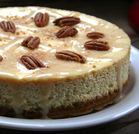 Gâteau au fromage à l érable sauce à l érable