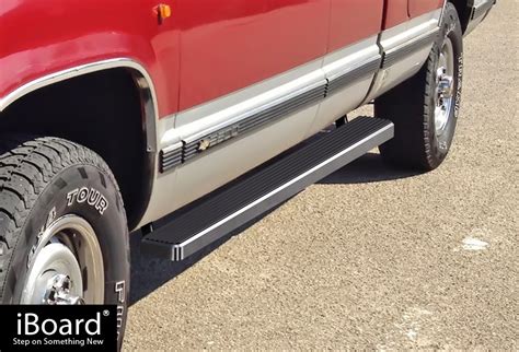 5 Iboard Running Boards Nerf Bars 88 98 Chevy Gmc C K Pickup 2dr Extended Cab Ebay