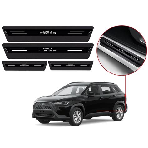 Soleira Resinada Platinum C Blackout Toyota Corolla Cross Shopee Brasil