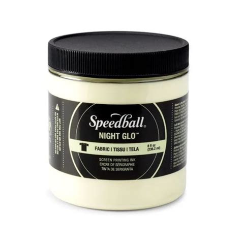 Tinta Serigrafia Textil Speedball 237 Ml Night Glo Original