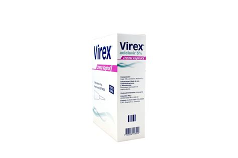 Comprar Virex Crema Vaginal Caja 10 Tubos En Farmalisto Colombia