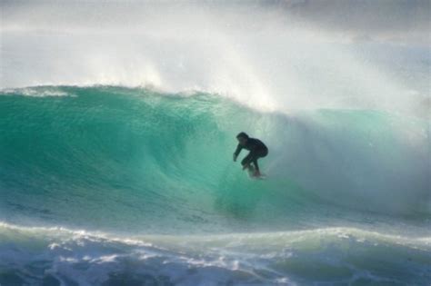 Surfing Scarborough Beach Perth Western Australia Australia