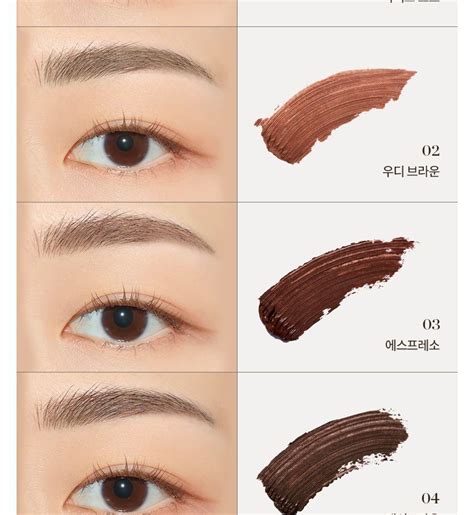 Buy The Face Shop Fmgt Ink Brow Longwear Cara 5 Colors In Bulk