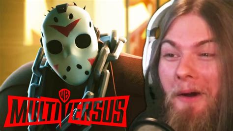 Jason Voorhees Official Multiversus Launch Trailer Reaction Youtube