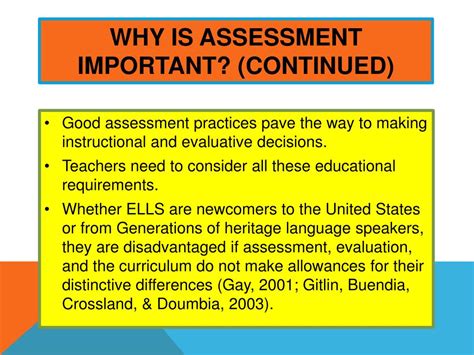 Ppt Why Is Assessment Important Powerpoint Presentation Free Download Id2042068