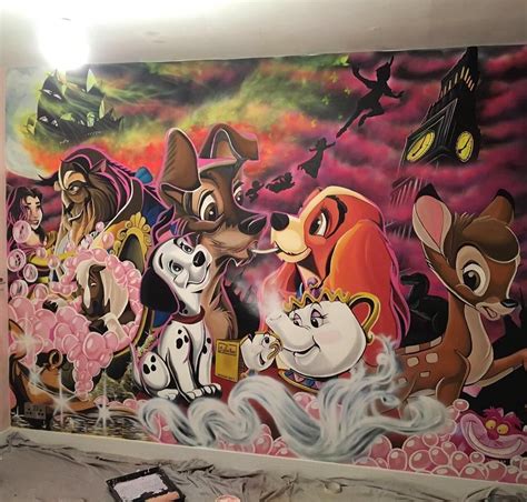 Disney Wall Murals | stty-sane