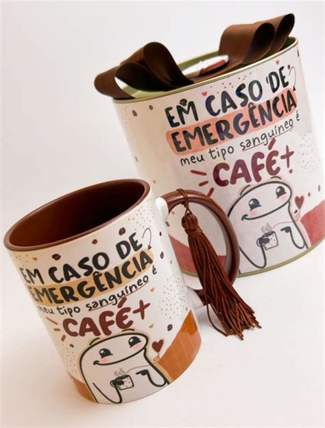 Caneca Personalizada Flork Viciada Em CafÉ[ Nome Loja]