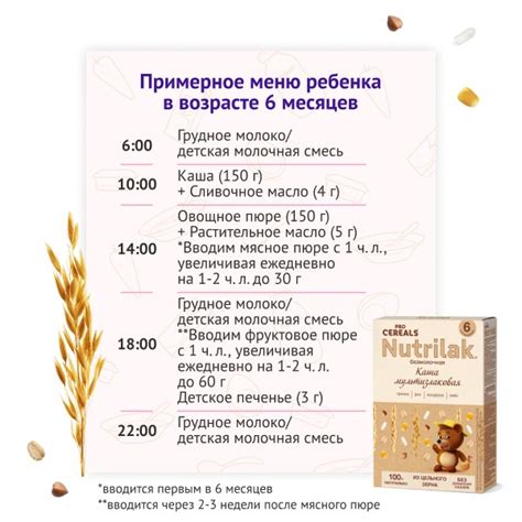 Питание ребенка в 5 месяцев: инструкция по введению прикорма