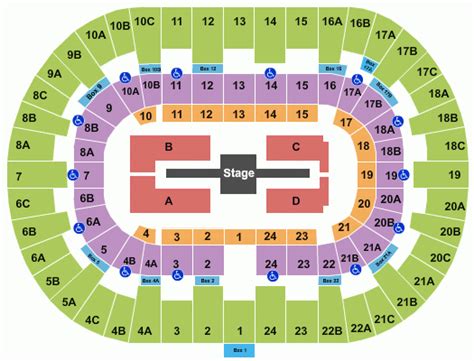 Pechanga Arena Seating Chart With Seat Numbers Arena Seating Chart