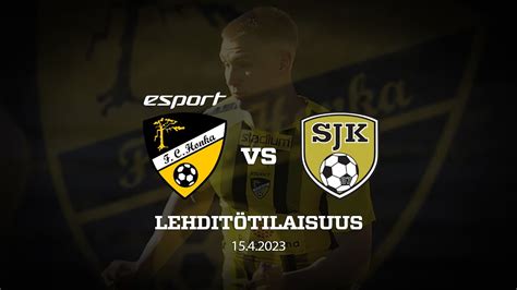 HonkaTV Lehdistötilaisuus Honka vs SJK 15 4 2023 YouTube