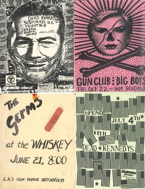 Mens Collections: Original Punk Flyer Graphics | Punk poster, Band ...