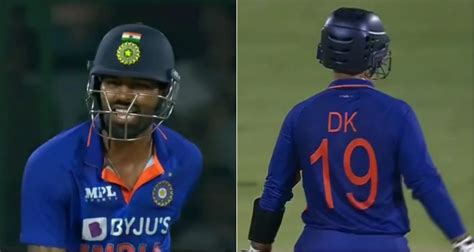 Watch Hardik Pandya Refuses Dinesh Karthik A Single During India Vs