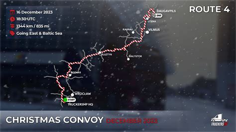 Christmas Convoy 2023 — Truckersmp