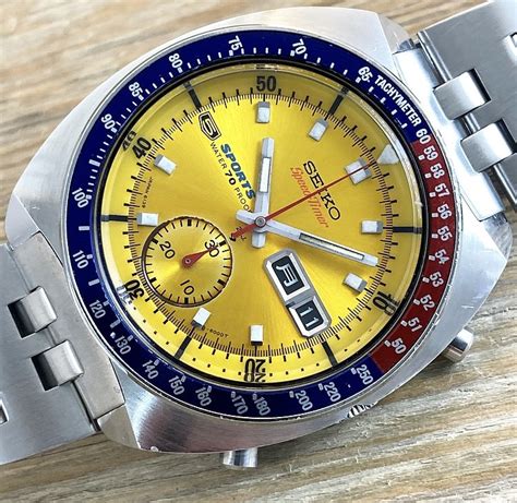 1969 JDM Seiko 6139 6000 Automatic 5 Sports Speed Timer Pogue Proof